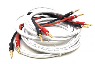 AQ 646-1,5SG (Set reproduktorových HiFi káblov vyrobený z kábla značky Audioquest, 1,5m)