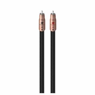 Audioquest Black Beauty interconnect RCA 1m (Symetrický signálový kábel s konektormi RCA a technológiou ZERO)