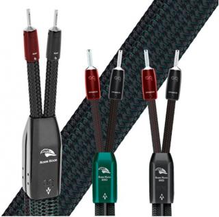 Audioquest Robin Hood Zero BIWIRE 2m (Set reproduktorových káblov pre Bi-Wire aplikácie ROBIN HOOD ZERO + BASS)
