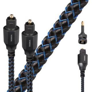 Audioquest Vodka Optilink 3 m (optický kábel Toslink (+ 3,5 mm mini adaptér))
