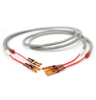 cable4 Clear T2 SPEAKER 2BAN-2BAN SingleWire 1,5m (Reproduktorový kábel)