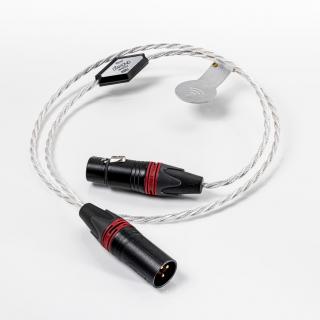 Crystal Cable Micro2 Diamond Interconnect XLR / Diamond Series 2 1,5m (Špičkový symetrický High-End kábel MADE IN NETHERLANDS)