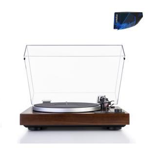 Dual CS 429 High Fidelity + Ortofon 2M BLUE Walnut (Plne automatický gramofónový prístroj pre náročných poslucháčov so vstavaným PHONO predzosilňovačom a prenoskou Ortofon 2M)