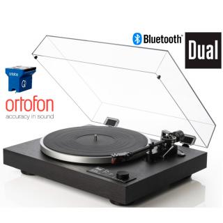 Dual CS 529 Black + Ortofon QUINTET BLUE (Audiofilský diaľkovo ovládaný plne automatický gramofónový prístroj pre náročných poslucháčov.)
