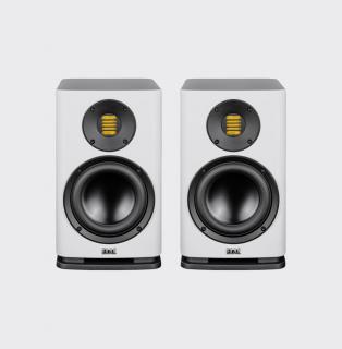Elac Solano BS 283.2 Biela (2-pásmové regálové reproduktory Solano / preslávené páskové výškové meniče JET5 /  41 – 50.000Hz / 85dB / Cena za PÁR)