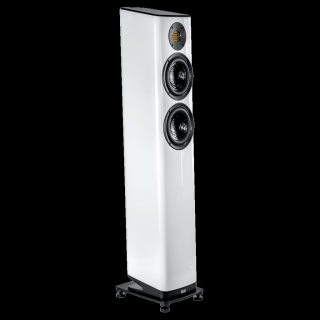 Elac Vela FS 408.2 WHITE HIGH GLOSS (Vela 408.2 - 2 1/2-pásmový stojanový reproduktor s JET 6 výškovým reproduktorom)