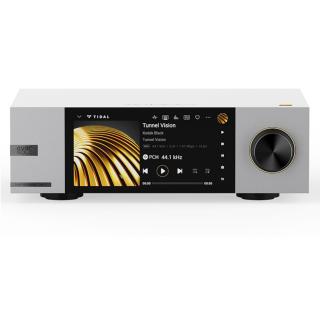 EVERSOLO DMP-A6 Master Edition Gen2 Strieborná (SILVER EDIT.  / Toroid LPSU, HDMI ARC, Wake-on-LAN (WOL) NEW FEMTON CLOCK ACCU SILICON AS318, RGB Dynamic Ligh)