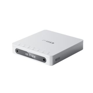 FiiO DM13  Biela (Prenosný HiFi CD prehrávač. Duálny DAC CS43198, duálny zosilňovač SGM8262. Verzia bez BT.)