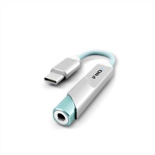 FiiO KA11 Type-C Strieborná (Prenosný DAC a slúchadlový zosilňovač. Čip DAC CS43131, výstup 245 mW, až 384 kHz/32bit, DSD256.)