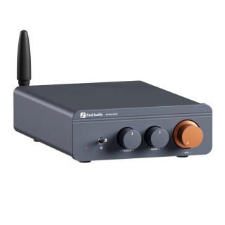 Fosi Audio BT20A Pro-48V Modrošedá (Dvojkanálový zosilňovač triedy D s možnosťou bezdrôtového prenosu, krátkodobý výkon v špičke až 300 W.)