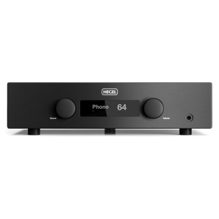 Hegel H190v Čierna (Evolúcia integrovaného stereo zosilňovača s DAC a Phono stage (V10) / 2x150 W v 8 ohmoch)