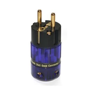 IsoTek 24ct Gold EU Shuko connector (Sieťová koncovka)