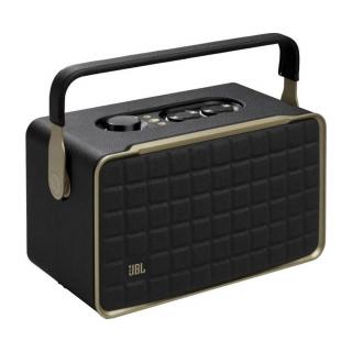 JBL Authentics 300 (Prenosný smart domáci reproduktor s Wi-Fi, Bluetooth a hlasovými asistentmi v retro dizajne.)