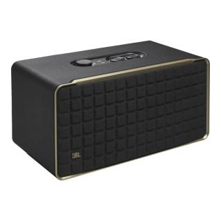 JBL Authentics 500 (Hi-Fi smart domáci reproduktor s Wi-Fi, Bluetooth a hlasovými asistentmi v retro dizajne.)