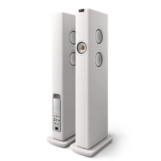 KEF LS60 Wireless Titanium White (Aktívny podlahový Hi-Fi systém (cena za pár))