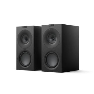 KEF Q Concerto Meta čierne (Regálový reproduktor KEF Q Concerto Meta s MAT technológiou pre čistý zvuk, trojpásmovým dizajnom a elegantným prevedením.)