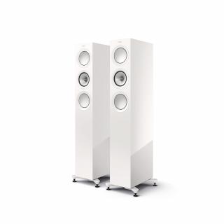 KEF R5 Meta Biela (Najmenší model stĺpoviek série R / Technológie odvodené zo série Reference / Ikonický koaxiálny Uni-Q menič / Cena za PÁR)