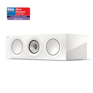 KEF R6 Meta Biely (3-pásmový centrálny reproduktor s uzavretou konštrukciou pre dokonalý zvukový zážitok)