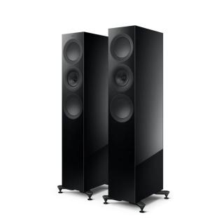 KEF R7 Meta čierne (Elegantný 3-pásmový stĺpový reproduktor (cena za pár))