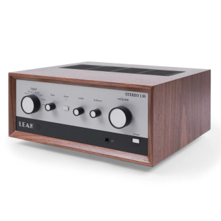 LEAK STEREO 130 WALNUT (Integrovaný zosilňovač. Retro vzhľad, moderné technológie. (Class A/B))