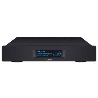 Lumin  D3 Čierna (Highendový audio streamer s podporou formátov DSD256 2.8MHz, novšie DA prevodník, napájanie vo vnútri prístroja.)