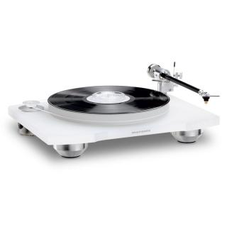 MARANTZ TT-15S1 Biela (Legendárny Audiofilský gramofón, akrylové šasi s masívnymi hliníkovými antivibračnými podložkami, 3cm silný akrylový tanier.)