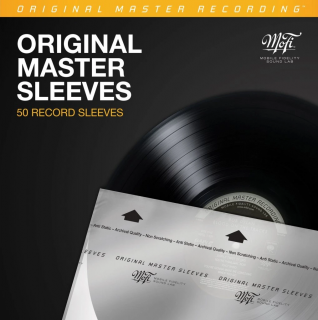 MoFi ORIGINAL MASTER SLEEVES (Inner) (Sada 50-tich kvalitných vnútorných obalov na vinyly od MoFi.)