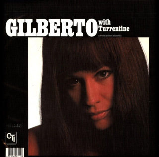 Music On Vinyl ASTRUD GILBERTO - GILBERTO WITH TURRENTINE (Turrentine//180gr/Gatefold/1500cps Translucent Green 1-LP Holland Brazil / Musica Popular Brazil Coloured Vinyl, High Quality,)