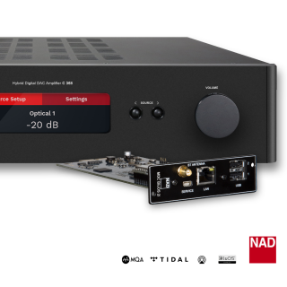 NAD C 368 + MDC BluOS 2i PROMO (Digitálny stereo zosilňovač s BluOS streamerom)