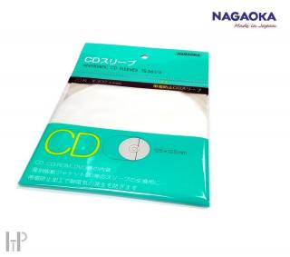 Nagaoka Antistatic CD Sleeves TS-561/3 (Antistatické obaly pre CD, CDR, DVD a BD nosiče)