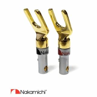 Nakamichi Spade Plugs N0535FN (Reproduktorové vidličky (konektory), cena za pár)
