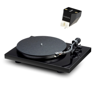 ProJect Debut S PHONO HG + Sumiko Rainier Čierna (Audiofilský gramofón so vstavaným predzosilňovačom, S ramenom a prenoskou Sumiko Rainier)