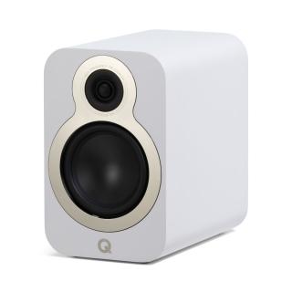 Q Acoustics 3020c biele (Regálové 2-pásmové reproduktory,  60 Hz – 30 kHz, Citlivosť 87 dB, impedancia 6 Ω (cena za pár))