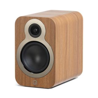 Q Acoustics 3020c svetlý dub (Regálové 2-pásmové reproduktory,  60 Hz – 30 kHz, Citlivosť 87 dB, impedancia 6 Ω (cena za pár))