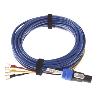 REL Bassline Blue  10m (Kabel na prepojenie subwoofera, speakon koncovka)