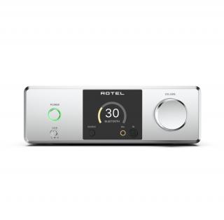 Rotel DX-3 Silver (Prémiový slúchadlový zosilňovač a DAC s vysokým výkonom a širokou konektivitou, ideálny pre náročných poslucháčov.)