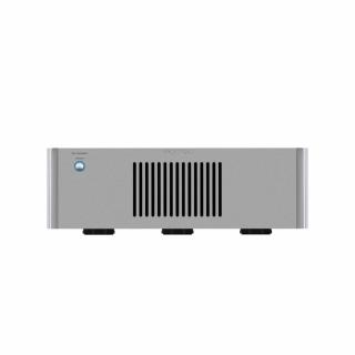 Rotel RB-1582 MkII Silver (Stereo zosilňovač 200 W (8 Ω), trieda AB, XLR/RCA, slit-foil kondenzátory, dynamický zvuk a vysoký činiteľ tlmenia.)