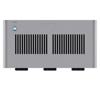 Rotel RB-1590 Silver (Stereo zosilňovač 350 W (8 Ω), trieda AB, duálne toroidné transformátory, slit-foil kondenzátory, XLR/RCA, dynamický zvuk.)