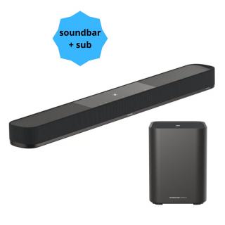Sennheiser AMBEO Soundbar Plus + AMBEO Sub (Soundbar systém domáceho kina 7.1.4 s vynikajúcim pohlcujúcim zvukom. + Ambeo subwoofer)
