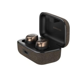 Sennheiser MOMENTUM True Wireless 4 Black Copper (TWS bezdrôtové slúchadlá do uší s potlačením hluku, 24-bitový zvuk,  aptX™, až 30 hodín počúvania)