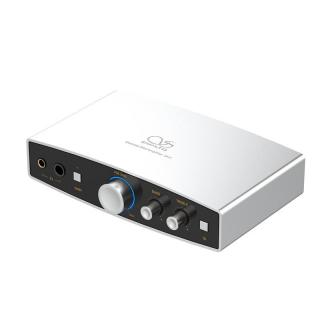 Shanling EH1 Strieborná (Kompaktný, vysoko výkonný stolový D/A prevodník a slúchadlový zosilňovač. Čip Cirrus Logic CS43198 DAC, zosilňovač OPA SGM8262-2)