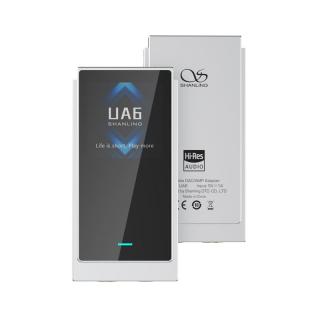 Shanling UA6 strieborná (Prenosný slúchadlový zosilňovač so 4 čipmi CS43131 DAC, výstupný výkon až 361 mW@32ohm. .)