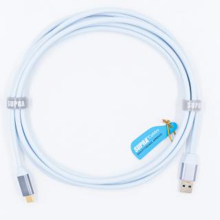 SUPRA  USB 3.2 High Speed A-C 1m (​SUPRA USB 3.2 A-C – vysokovýkonné pripojenie pre budúcnosť, prenosová rýchlosť dát až 10 Gbps a výkon až 60 W (3A))