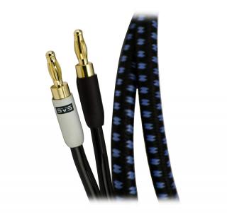 SVS SOUNDPATH ULTRA SPEAKER CABLE 1m80 (Reproduktorový kábel s banánikmi, trojvrstvové tienenie pre väčšiu odolnosť, izoláciu a čistotu signálu, 99,99 % (cena za kus))