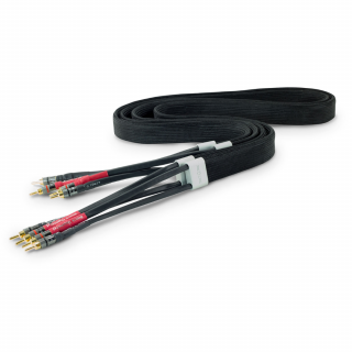 Tellurium Q BLACK DIAMOND SPEAKER CABLE 2.5m (Vysokokvalitný reproduktorový kábel, dĺžka 2.5m)
