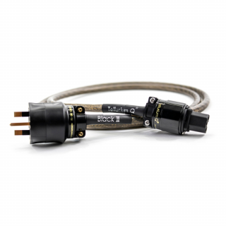 Tellurium Q Black II Power 1.5m (Vysokokvalitný napájací kábel, dĺžka 1.5m)