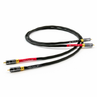 Tellurium Q BLACK II RCA CABLE 1.5m (Vysokokvalitný RCA kábel, dĺžka 1.5m)