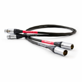 Tellurium Q Black II XLR 1.5m (Vysokokvalitný XLR kábel, dĺžka 1.5m)