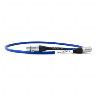 Tellurium Q BLUE DIGITAL WAVEFORM II XLR CABLE 1.5m (Vysokokvalitný digitálny XLR kábel, dĺžka 1.5m)