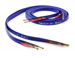 Tellurium Q BLUE II SPEAKER CABLE 2.5m (Blue je reproduktorový kábel základnej úrovne, ktorý bol navrhnutý ako spoločník Tellurium Q Black.  (Made in UK))
